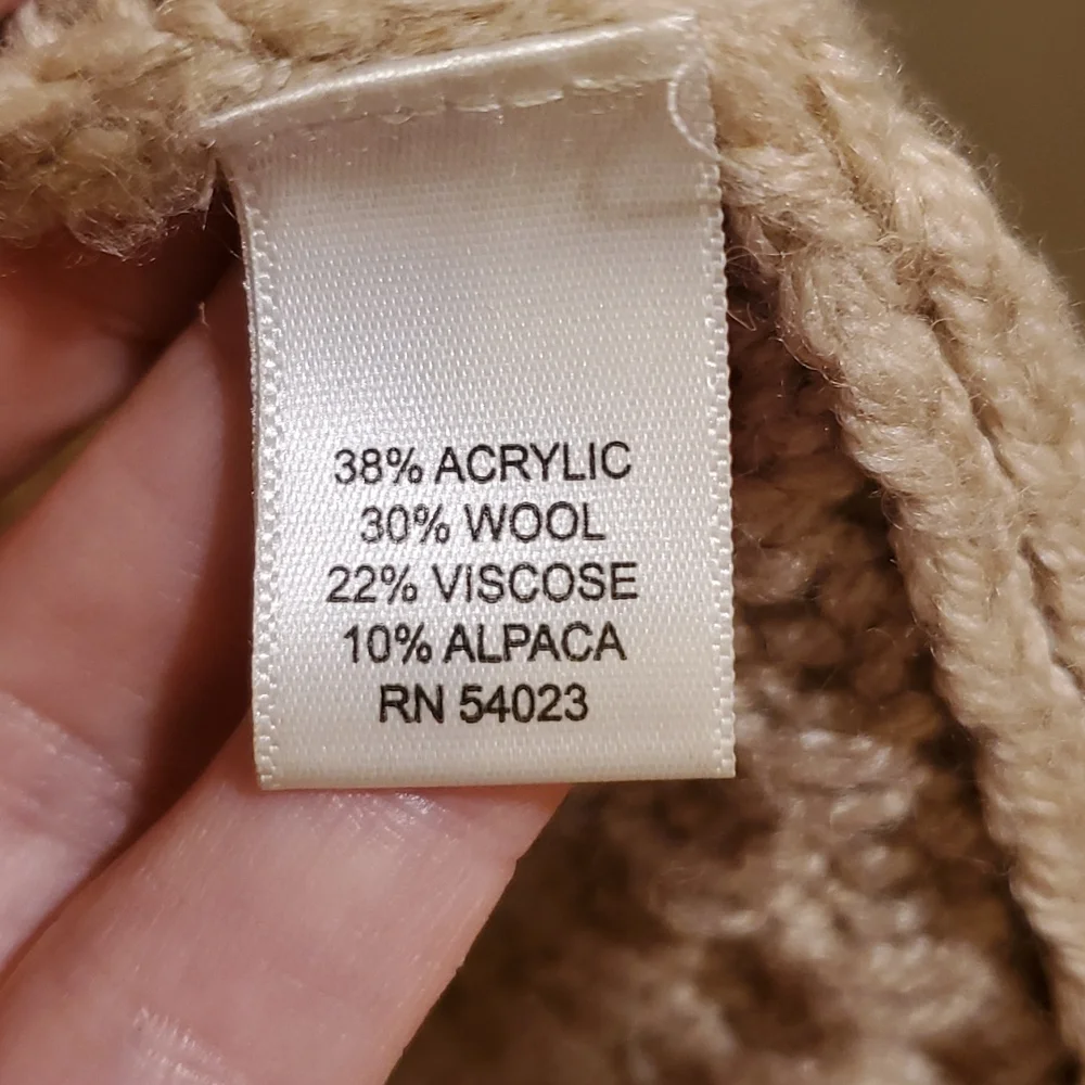 Banana Republic  baige long cardigan with pockets - Picture 3 of 4